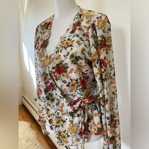 Causal Floral Blouse